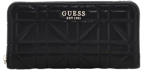 GUESS Assia SLG Zip Around Wallet L Black
