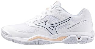 Mizuno WAVE PHANTOM 3(W) WHITE/HALOGENBLUE/PEACHPARFAIT - 7