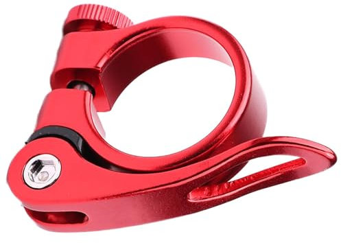 Schnellspanner-Sattelstützenklemme, Sattelklemme zum Radfahren,Ergonomische Sattelstützenklemme mit Schnellverschluss - Mehrzweck-Sattelklemme für Straßen-, Berg- und Klappradfahren