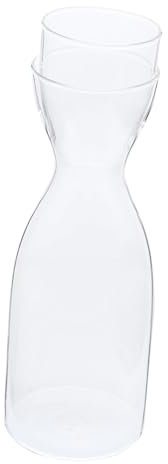 Cabilock Ensemble De Carafe À Eau De Chevet Pichet À Eau En Verre Avec Tasse Bouteille Deau Multifonction