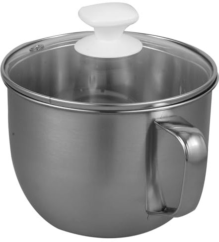 PRETYZOOM Olla Filtrante Inoxidable Para Aceite y Jarra De Cocina Utensilio De Cocina Para Eliminar Grasa De