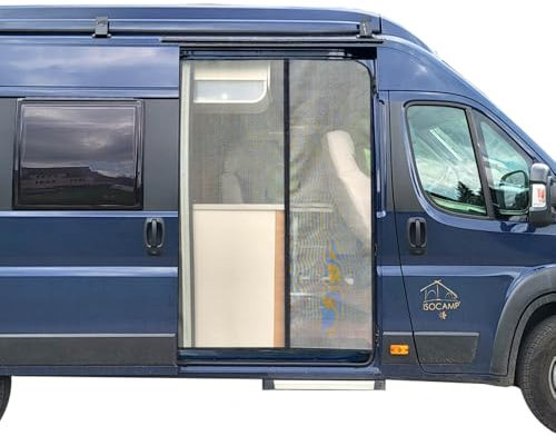 ISOCAMP® Seitenvorhang Peugeot Boxer Insektenschutz Peugeot, FIAT und Citroën | TYP 250, Materialart:grobmaschig über 1mm