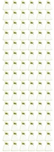 Kisangel 3 Sätze Fruchtschutzbeutel Überfallen Netzbeutel Für Obstbäume Pflanzenschutzgitter Obstschutzsäckchen Organza-obstbeutel Mesh-obstanbaubeutel Organza-Stoff Army Green 50 Stück * 3