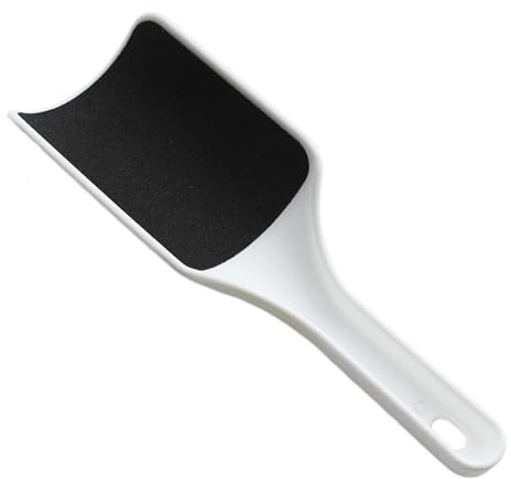 Strumento per rimuovere calli e talloni, in pietra vulcanica naturale, 23 x 8,2 x 1,6 cm, lima manuale ergonomica, compatta e multifunzionale per piedi per donne e uomini