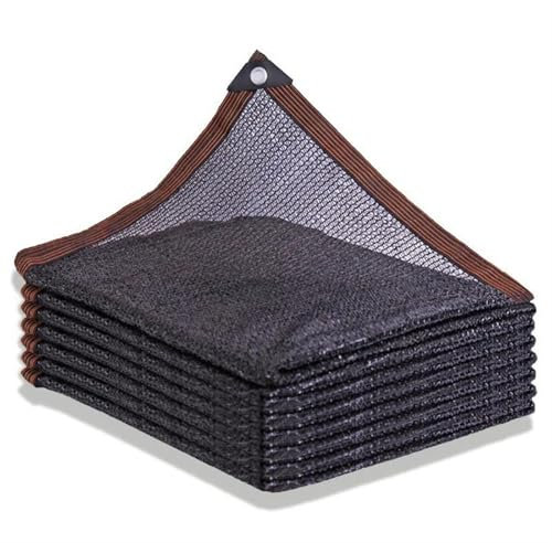Red de sombra anti-UV para piscinas, jacuzzi, jardín y plantas suculentas, red de sombra al aire libre (red de 3 pines 2 m x 4 m), 30-90% de protección UV