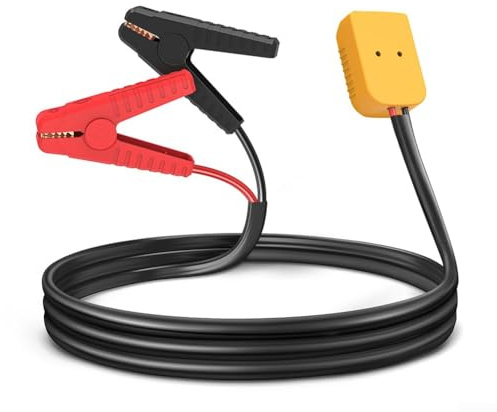 Pinces de câble adaptateur avec adaptateur, démarreur de batterie, batterie 20 V, aide au démarrage de batterie, pour voitures, camions, véhicules