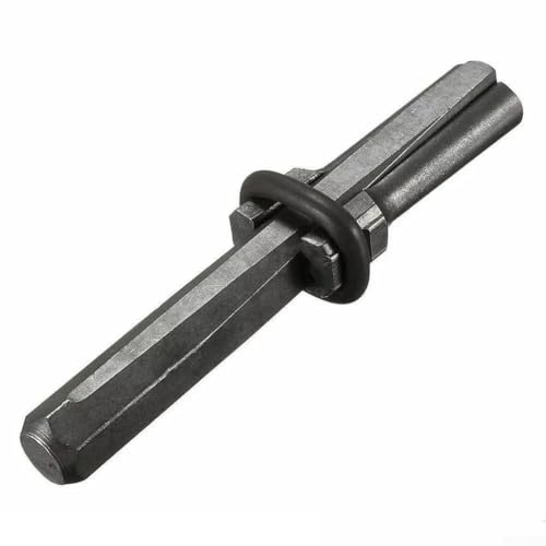 Eawfgtuw Set di 5 cunei e distanziatori per pietra, 16 mm, in lega di acciaio ad alto tenore di carbonio, kit di scalpelli per marmo, granito, cemento