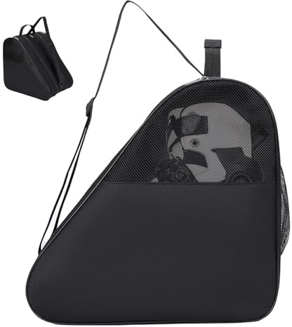 Schlittschuhtasche – Sportausrüstung, Rucksack, mit DREI Taschen – tragbar, für Shuttle, Spiele, Reisen, Fitnessstudio, Outdoor, Flugzeug und Wettbewerb