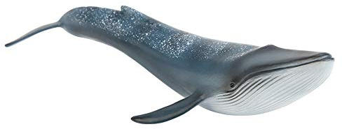 Naroote Figura de Ballena Realista de Simulación, Decoración del Hogar para Niños, Colección de Juguetes Educativos (Modelo de Salto de Ballena Azul)
