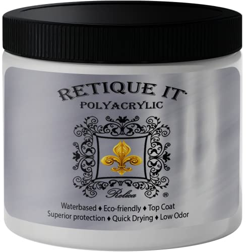 Retique It by Renaissance Polyacrylic 16oz Clear Satin, Top Coat