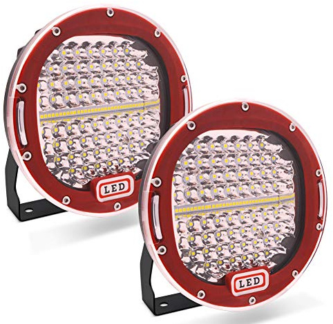 LED Arbeitsscheinwerfer 12V 7 300W Scheinwerfer LED Zusatzscheinwerfer | 30000LM Auto Runde IP67 Spot Beam Offroad Licht Driving Nebelscheinwerfer Dach Lichtleiste für SUV 4x4 ATV Traktor