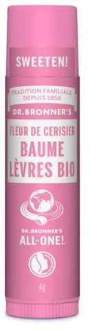 Stick à lèvres fleur de cerisier Dr Bronner's 4 gr