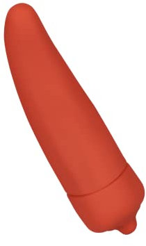 EIS, Vibrator, Chili-Minivibrator, 12,2 cm, wasserdicht, hautfreundliches Silikon