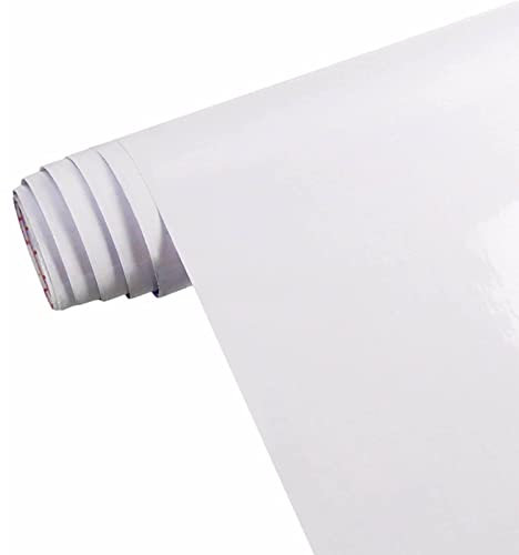 LGGH Magnetische Trockenlöschung Whiteboard-Magnetischer Wandplatine Trockener Löschpapier Selbstklebendes Whiteboard Magnetisches Weiches Weißes Brett Für Wände, Türen, Tische, Kreide,90×200cm