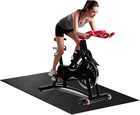 Fly Free Bodenschutzmatte - Fitnessgeräte Und Übungsmatte | Multifunktionsmatte & Sportmatte | rutschfest Stoßfest Unterlegmatte Für Laufbänder, Fahrräder, Ruder, Crosstrainer | 120 cm X 60 cm