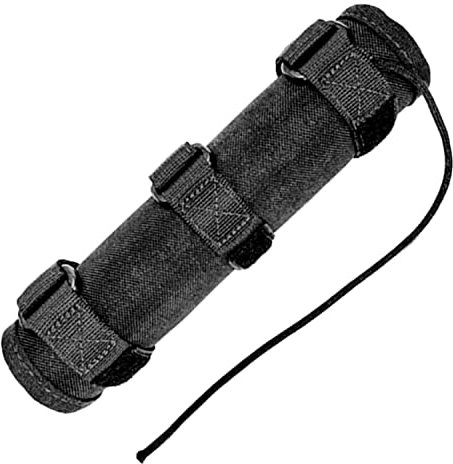 HUNYUITEY 17,8 cm/20,3 cm/22,9 cm hitzebeständige Unterdrücker-Abdeckung mit brennfester Unterdrücker-Wickelhülse, Jagd- und Schießzubehör, schützt taktische Ausrüstung, bessere Verdeckung für Jäger