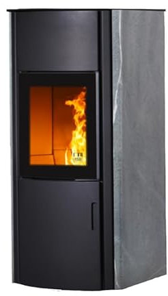 AUSTROFLAMM Pelletofen | Polly 2.0 | Specksteinverkleidung | 7,5 kW