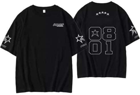 DHSPKN Stray Kids 5 Star Album Merch T-Shirt Felix Jisung Hyunjin Minho Bangchan Changbin Konzerte Tee Unisex Tops