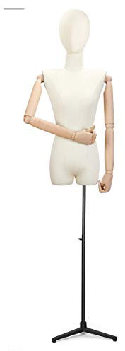 Schaufensterpuppe Weiblich Schneiderpuppe mit Arm Stereo-Schneidepuppen Schaufensterpuppen Schneiderpuppen Herren