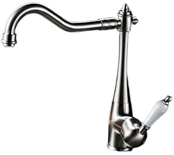 Kitchen Faucey Alle-Kupfer Antike Gemüse Waschbecken Wasserhahn Unter Der Theke Becken Küche Heißer Und Kalter Wasserhahn Gebürstet