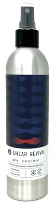 Shear Revival Amity Texture Spray – lätt att hålla havssalt och lera hårspray för män – matt finish, vegansk och närande textur – 227 g