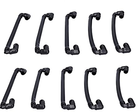 Outil d'irrigation de pelouse à Joint pivotant, raccords en Plastique pour balançoires de Jardin, Kits d'arrosage à Bras de Support pour Jardin de pelouse 10 pièces