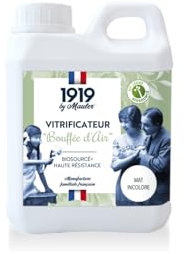 1919 by MAULER - Vitrificateur parquet & escalier biosourcé - Mat Incolore 1L - Bouffée d'Air