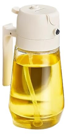 Pulvérisateur d'huile d'olive et de vinaigre pour la cuisine, 470 ml, 2 en 1
