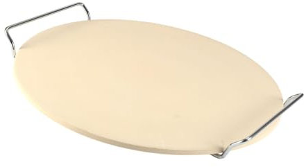 SiaBiced Piedra para Pizza Y Galletas con Soporte de Cocina Portátil