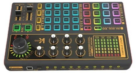 Controlador de DJ SK300 Mixer Shaking Live Equipment English Version Mobile Phone Computer USB External Multi-function Sound Card Type PK V8