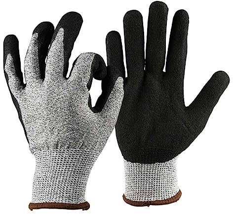 SHINEOFI 1Paar Schnittfeste Schutzhandschuhe Für Gartenarbeit Und Holzschnitzerei Langlebig Und Maschinenwaschbar Für Sicheres Und Pflanzenschutz