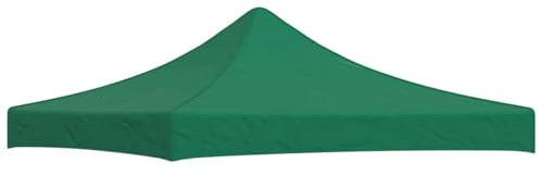 Mokuyary Partyzelt-Dach 2.9x2.9 m Grün 270 g/m² Pavillon Dach Ersatzdach Wasserdicht, Gartenpavillon Dachfür Garten und Camping
