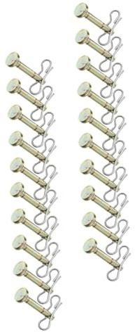 ifundom Perni di Taglio e Coppiglie in Resistenti Ricambio per Spazzaneve e Decespugliatore Kit Sostitutivo Compatto e Leggero per Funzionamento Sicuro e Riduzione Tempi di Fermata