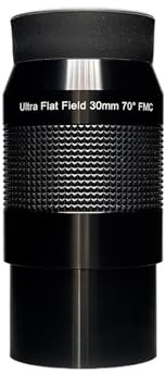Telescope Eyepiece, Ultraflaches Feld UF 30 mm Okular 2 Zoll 70 Grad FMC Teleskopzubehör ，Parts