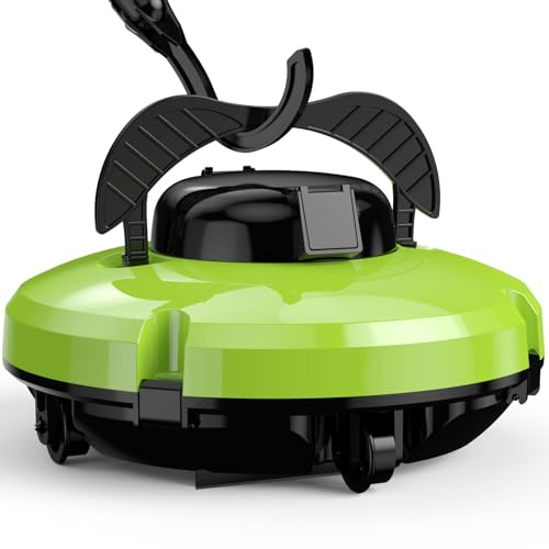 2026 Robot aspirateur de piscine sans fil pour piscine hors sol 120 minutes d'autonomie, nettoyeur de piscine automatique pour piscine creusée jusqu'à 1000 pieds carrés Robot de piscine autoparquant