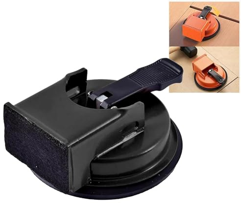Laminatboden Reparaturwerkzeug Fugenschließer Laminat Reparatur Saugnapf Bodenspalt Eisenfixierer Vakuum Fliesen, Bodenlatten Greifer Verlegeset Sockelleisten Für Vinyl, Holzböden (E)