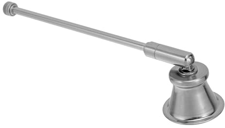 Operitacx Kerzenlöscher für und Eisen aus mit Eleganter Aluminium Dochtlöschung Griff Vielseitig Einsetzbar im Retro Stil bei Geburtstagsfeiern und Weihnachtsdekoration