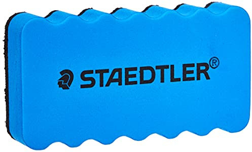 Staedtler Lumocolor - Cancellino Lavagna Magnetica Bianca, Cancellino Lavagna Bianca Ideale per Pulizia a Secco e Senza Residui - Cancelleria Scuola Ufficio e Università e Materiale Scolastico, 1 Pz