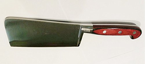 Nucci Classe coltello mannaia mannaretta manico legno lama forgiata inox
