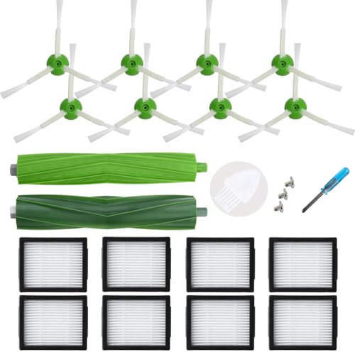 LOVECO Ersatzteile für iRobot Roomba E I & J Serie, Kompatibel mit Roomba i1 i3 i4 i5 i6 i7 i8 j5 j6 j7 j8 j9 und Plus-Version, Roomba E5 E6 (nicht für Combo j7+/j9+)