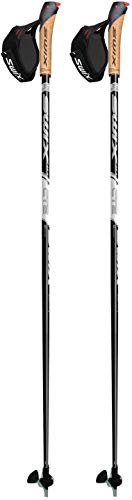 Swix CT2 Nordic Walking Stock Black mit Twist & Go Spitze 1 Paar 125cm