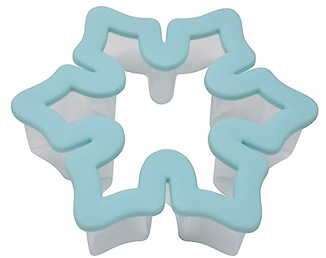 R&M International Snowflake Soft Grip Cookie Cutter