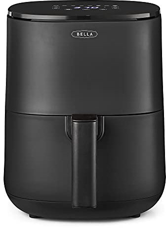 BELLA 3 L Touchscreen Air Fryer, Matte Black