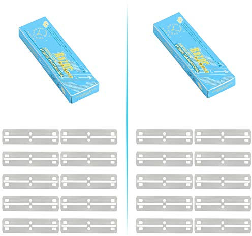 SINLASA Aquarium Algenschaber Klingen mit 20 Klingen