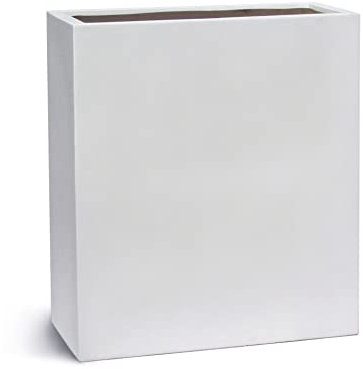 ESCHBACH® Pflanzkübel HIGH Box 60 Weiß Raumteiler * 60 x 24 x 74 cm * 10 Jahre Garantie