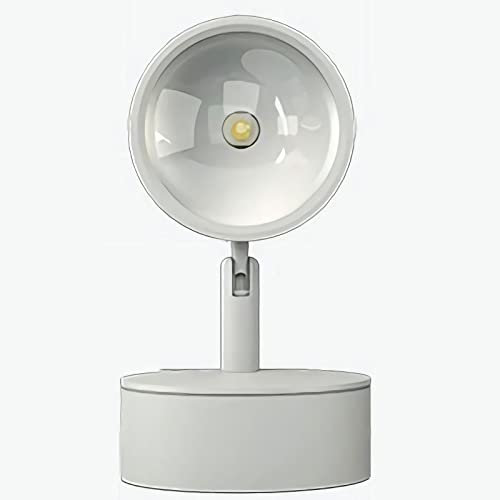 LGDEERCO Apliques de Pared LED Control Remoto Foco inalámbrico Luces de Pared inalámbricas con batería Recargable Lámpara Mural para Lectura Foto de cabecera Pared Sala de Estar Dormitorio Pasillo