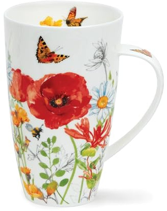Dunoon Henley Meadow Breeze Rot - 0,6l Becher Tasse