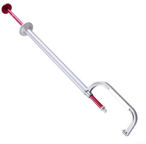 DAZZLEEX Rechenscheiben-Messschieber/Dickenmessgerät 0-45 mm Bremsscheiben-Messschieber Bremsbelag-Erkennungsstift für Motorräder Autos Rot