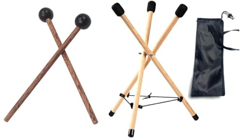 Dropfree Trommelständer Handpan Halterung aus, Halterung für Musikinstrumente von 10 bis 15