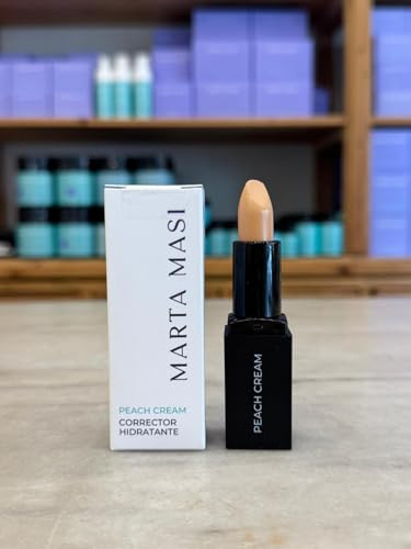 MM Marta Masi Corrector en Barra Peach - Hidratante y Nutritivo con Cobertura Larga Duración, Unisex